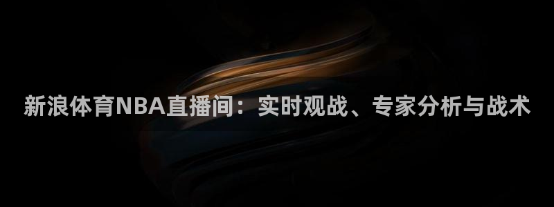 新浪体育NBA直播间：实时观战、专家分析与战术